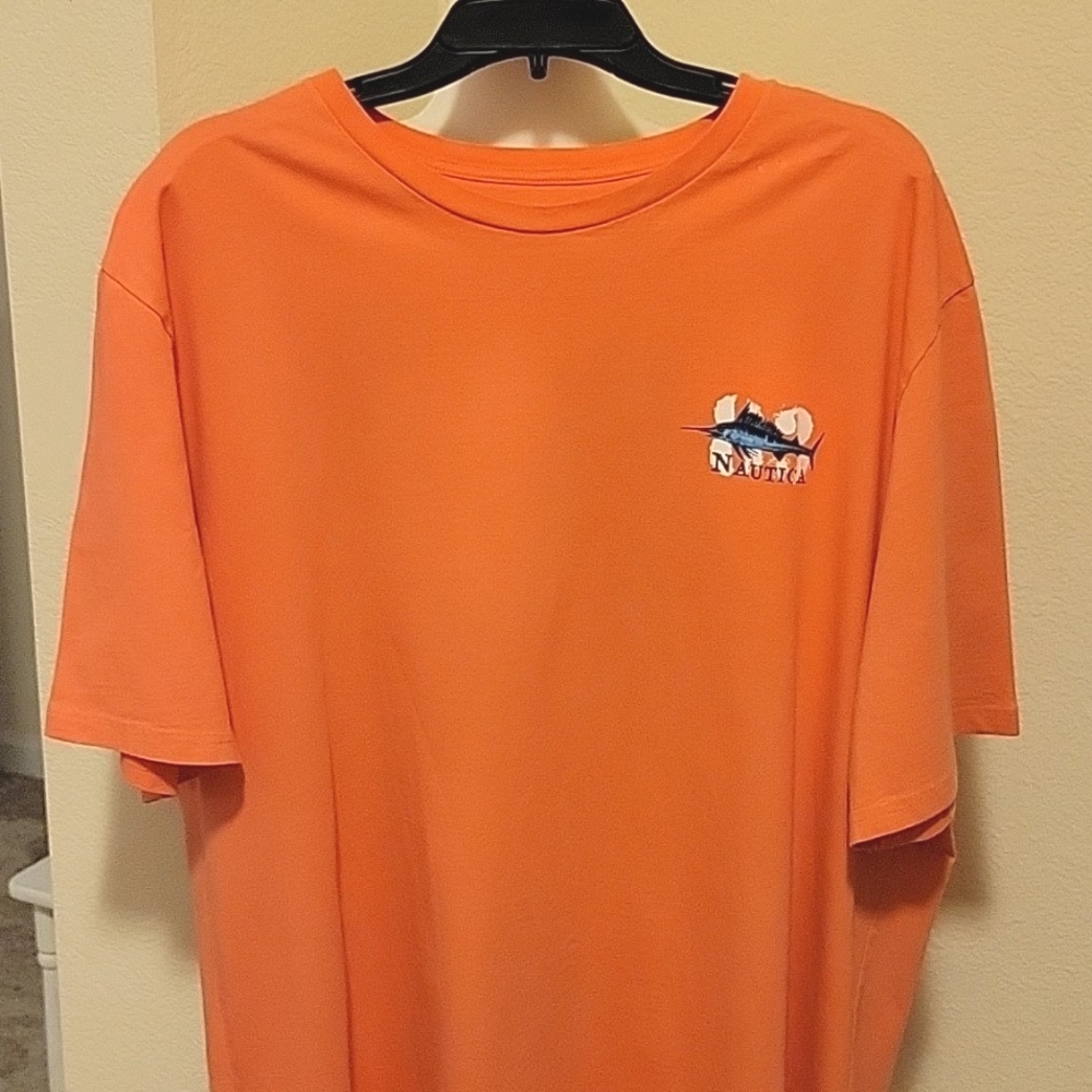NAUTICA "OCEAN SAILING" T-SHIRT.....XXL